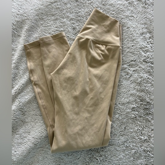 AZUR Fit HIGH WAISTED LEGGINGS - in colour COOKIE - Picture 1 of 4